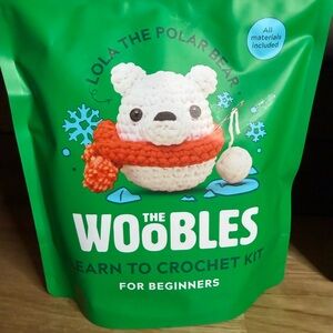 The Woobles Lola The Polar Bear Crochet Kit